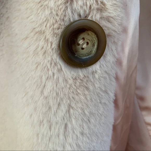 Free People Faux Fur Coat Jacket S - Picture 7 of 7